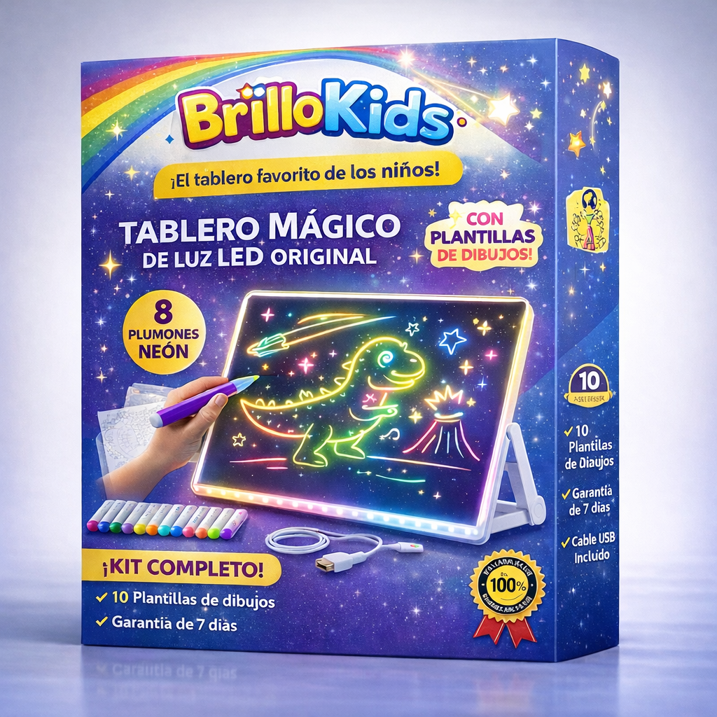 BRILLOKIDS® - Compra hoy hasta las 23:59 y recibe un regalo exclusivo.