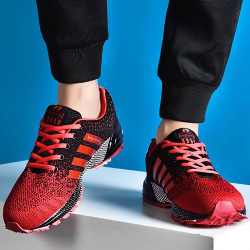 Tênis Esportivo Corrida e Caminhada Masculino Running Preto